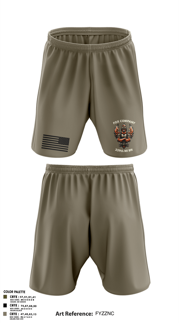 Athletic Shorts With Pockets, F CO, 229th MI BN, , Teamtime, Team time, sublimation, custom sports apparel, team uniforms, spirit wear, spiritwear, sports uniforms, custom shirts, team store, custom team store, fundraiser sports, apparel fundraiser