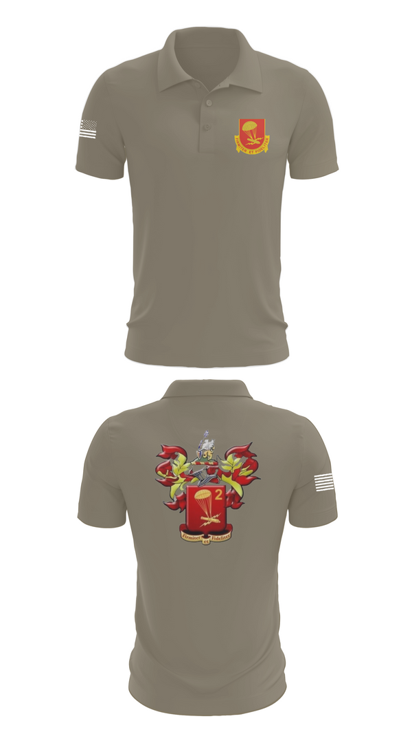 Short Sleeve Performance Polo, 2-377 PFAR, Army, Teamtime, Team time, sublimation, custom sports apparel, team uniforms, spirit wear, spiritwear, sports uniforms, custom shirts, team store, custom team store, fundraiser sports, apparel fundraiser