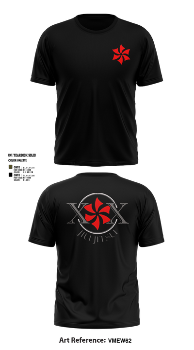10-10 Jiu Jitsu 45151237 Short Sleeve Performance Shirt - 10