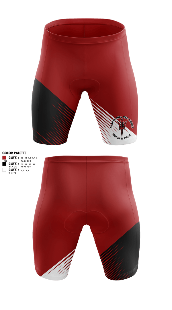 Mens Compression Shorts, Chapel Hill Red Devils Track and Field, Track & Field, Teamtime, Team time, sublimation, custom sports apparel, team uniforms, spirit wear, spiritwear, sports uniforms, custom shirts, team store, custom team store, fundraiser sports, apparel fundraiser