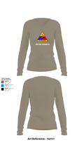 261st BSC CAVEMAN PLT 28746409 Women's Long Sleeve V-neck Shirt - 62