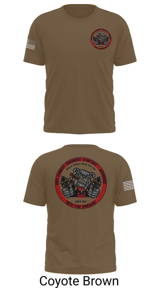 Short Sleeve Performance Shirt, 41st CEC-A, Army, Teamtime, Team time, sublimation, custom sports apparel, team uniforms, spirit wear, spiritwear, sports uniforms, custom shirts, team store, custom team store, fundraiser sports, apparel fundraiser