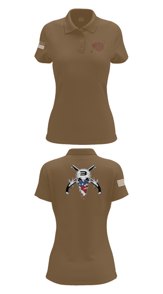 Womens Short Sleeve Performance Polo, Special Boat Team 22, , Teamtime, Team time, sublimation, custom sports apparel, team uniforms, spirit wear, spiritwear, sports uniforms, custom shirts, team store, custom team store, fundraiser sports, apparel fundraiser