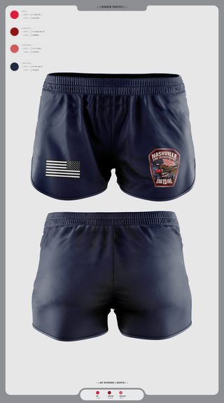 Ranger Panties, Engine 15, , Teamtime, Team time, sublimation, custom sports apparel, team uniforms, spirit wear, spiritwear, sports uniforms, custom shirts, team store, custom team store, fundraiser sports, apparel fundraiser