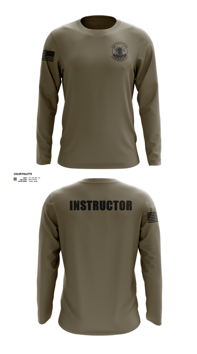 19 AW WAR Center Long Sleeve Performance Shirt 50