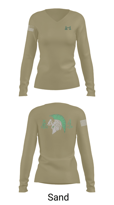 Greeks 13518002 Women's Long Sleeve V-neck Shirt - 97