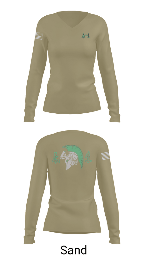 Womens Long Sleeve Vneck Shirt, Greeks, Army, Teamtime, Team time, sublimation, custom sports apparel, team uniforms, spirit wear, spiritwear, sports uniforms, custom shirts, team store, custom team store, fundraiser sports, apparel fundraiser