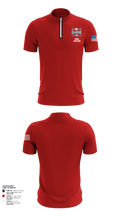Alabama Dixie Youth Baseball Short Sleeve Quarter Zip Jacket - 5