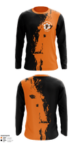 Pine Prairie Panthers Softball 4655402 Long Sleeve Performance Shirt 1