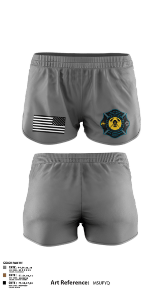 Ranger Panties, ISA Air base Fire Dept., Fire Department, Teamtime, Team time, sublimation, custom sports apparel, team uniforms, spirit wear, spiritwear, sports uniforms, custom shirts, team store, custom team store, fundraiser sports, apparel fundraiser
