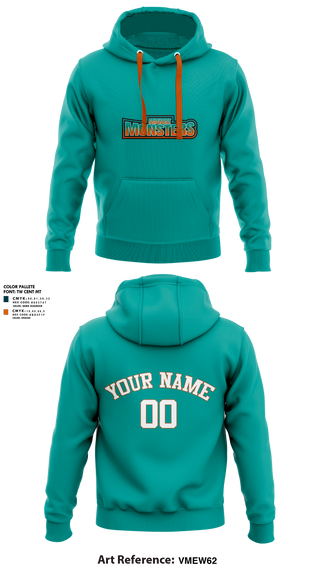 Hoodie, Midwest Monsters, Men's Basketball, Teamtime, Team time, sublimation, custom sports apparel, team uniforms, spirit wear, spiritwear, sports uniforms, custom shirts, team store, custom team store, fundraiser sports, apparel fundraiser