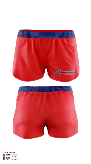 Track Shorts, Spotsylvania High School Track & Field, Track & Field, Teamtime, Team time, sublimation, custom sports apparel, team uniforms, spirit wear, spiritwear, sports uniforms, custom shirts, team store, custom team store, fundraiser sports, apparel fundraiser