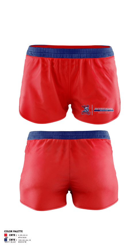Track Shorts, Spotsylvania High School Track & Field, Track & Field, Teamtime, Team time, sublimation, custom sports apparel, team uniforms, spirit wear, spiritwear, sports uniforms, custom shirts, team store, custom team store, fundraiser sports, apparel fundraiser