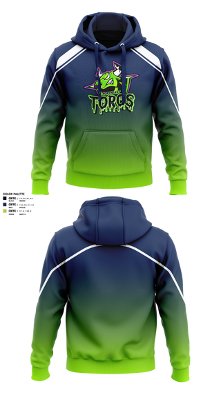 Hoodie, Northeast Toros Football, Football, Teamtime, Team time, sublimation, custom sports apparel, team uniforms, spirit wear, spiritwear, sports uniforms, custom shirts, team store, custom team store, fundraiser sports, apparel fundraiser
