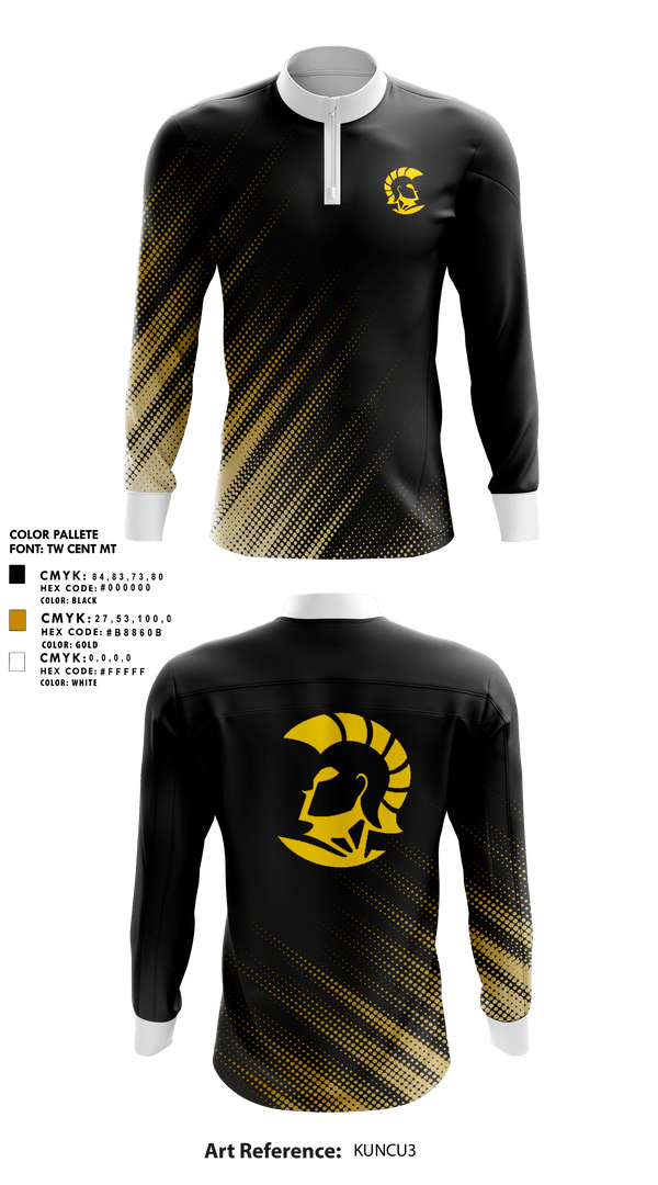 Quarter Zip Jacket, El Sausal Middle School, Spirit Store, Teamtime, Team time, sublimation, custom sports apparel, team uniforms, spirit wear, spiritwear, sports uniforms, custom shirts, team store, custom team store, fundraiser sports, apparel fundraiser