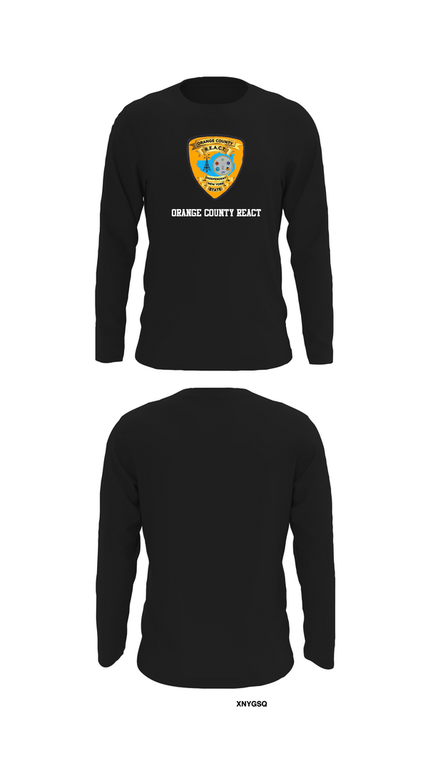 Long Sleeve Performance Shirt, Orange County REACT, , Teamtime, Team time, sublimation, custom sports apparel, team uniforms, spirit wear, spiritwear, sports uniforms, custom shirts, team store, custom team store, fundraiser sports, apparel fundraiser