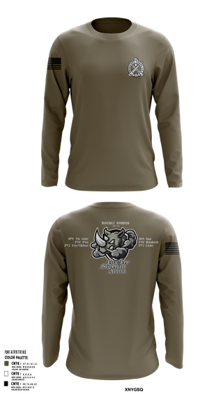 Long Sleeve Performance Shirt, Rocket Rhinos, , Teamtime, Team time, sublimation, custom sports apparel, team uniforms, spirit wear, spiritwear, sports uniforms, custom shirts, team store, custom team store, fundraiser sports, apparel fundraiser