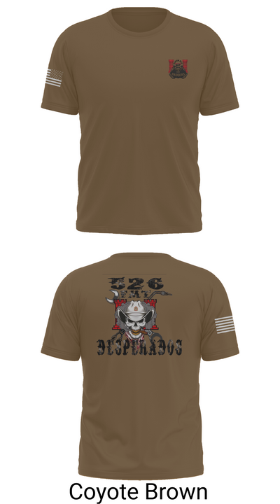 526th ECC Desperados FMT 5277023 Short Sleeve Performance Shirt - 16