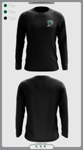 Howell Cheney Technical High School  Boys Volleyball 58160023 Long Sleeve Performance Shirt 2