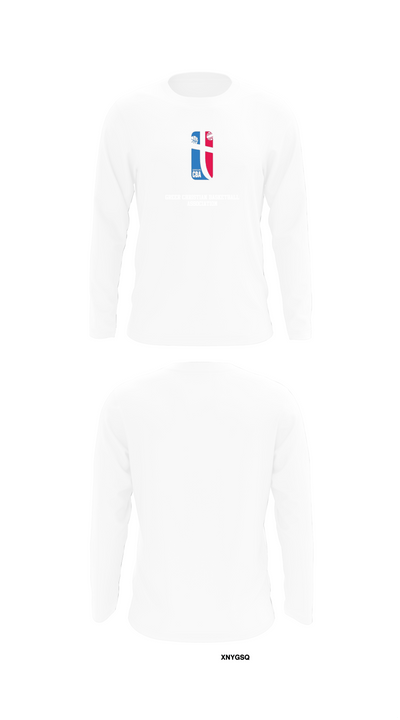 Greer Christian Basketball Association 68399943 Long Sleeve Performance Shirt 8