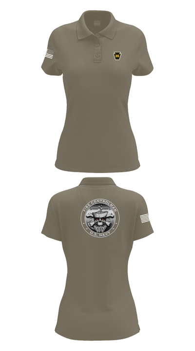Fire Controlman 9511626 Women's Short Sleeve Performance Polo  - 71