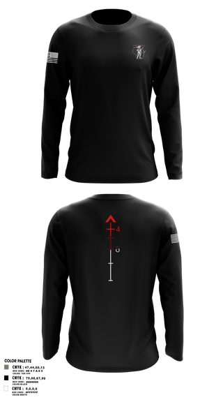 Long Sleeve Performance Shirt, WIARNG Marksmanship, , Teamtime, Team time, sublimation, custom sports apparel, team uniforms, spirit wear, spiritwear, sports uniforms, custom shirts, team store, custom team store, fundraiser sports, apparel fundraiser