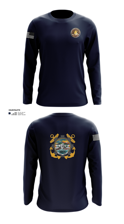 Station Cortez 16222430 Long Sleeve Performance Shirt 1