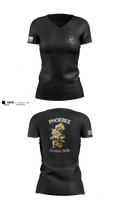 Seabee Wifes 97636160 Women's Short Sleeve V-neck Shirt - 1