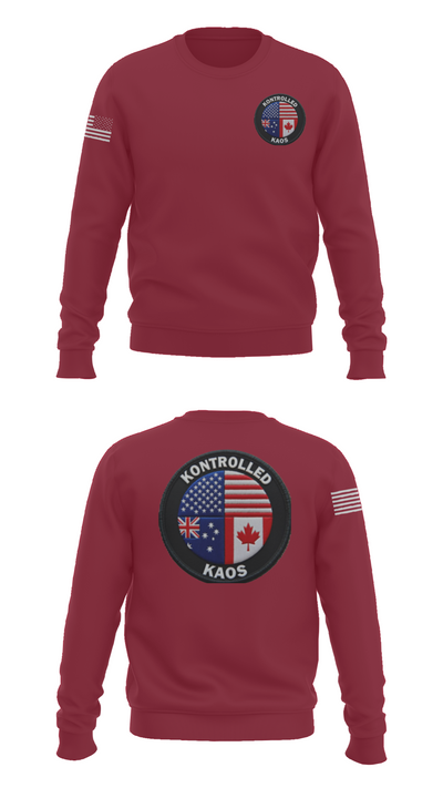 Kontrolled Kaos 4706470 Crew Neck Sweatshirt - 5