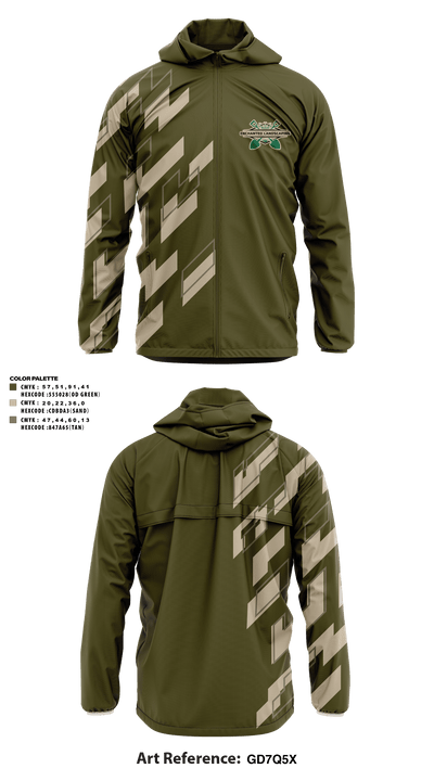 Enchanted Landscaping Windbreaker - 2