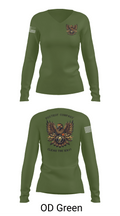 Foxtrot Company, 832nd OD BN 51500889 Women's Long Sleeve V-neck Shirt - 57