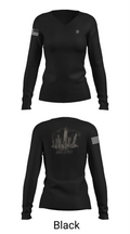 Cook County Sheriff’s Department 90143453 Women's Long Sleeve V-neck Shirt - 35