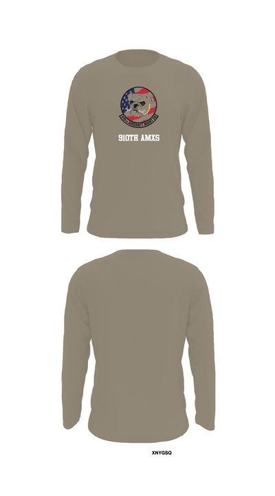 910th AMXS 63315708 Long Sleeve Performance Shirt 72