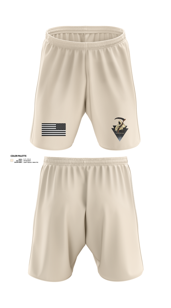 Athletic Shorts With Pockets, Nightmare PLT, , Teamtime, Team time, sublimation, custom sports apparel, team uniforms, spirit wear, spiritwear, sports uniforms, custom shirts, team store, custom team store, fundraiser sports, apparel fundraiser