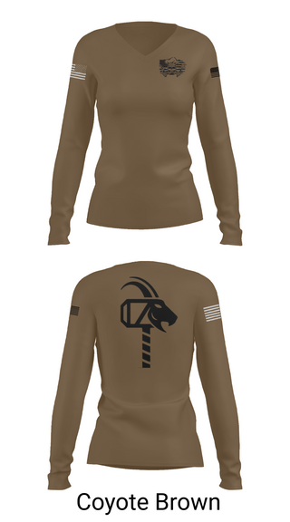 Womens Long Sleeve Vneck Shirt, 900th QM, , Teamtime, Team time, sublimation, custom sports apparel, team uniforms, spirit wear, spiritwear, sports uniforms, custom shirts, team store, custom team store, fundraiser sports, apparel fundraiser