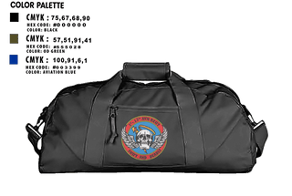 Duffle Bag, A Co, 2-13th Aviation Regiment, , Teamtime, Team time, sublimation, custom sports apparel, team uniforms, spirit wear, spiritwear, sports uniforms, custom shirts, team store, custom team store, fundraiser sports, apparel fundraiser