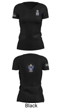 1st Battalion, 16th Infantry Regiment 49453656 Women's Short Sleeve V-neck Shirt - 28