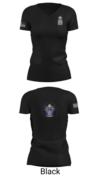 Womens Short Sleeve Vneck Shirt, 1st Battalion, 16th Infantry Regiment, , Teamtime, Team time, sublimation, custom sports apparel, team uniforms, spirit wear, spiritwear, sports uniforms, custom shirts, team store, custom team store, fundraiser sports, apparel fundraiser