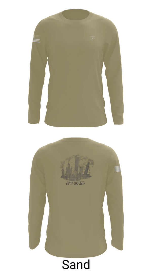Long Sleeve Performance Shirt, Cook County Sheriff’s Department, , Teamtime, Team time, sublimation, custom sports apparel, team uniforms, spirit wear, spiritwear, sports uniforms, custom shirts, team store, custom team store, fundraiser sports, apparel fundraiser