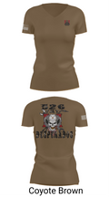 526th ECC Desperados FMT 5277023 Women's Short Sleeve V-neck Shirt - 8