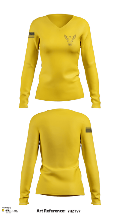 S.A.S.Security 27590738 Women's Long Sleeve V-neck Shirt - 53 (2)
