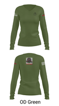 1106th TASMG 93764833 Women's Long Sleeve V-neck Shirt - 54