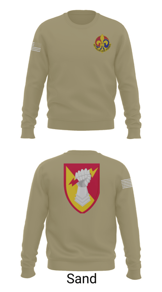 Crew Neck Sweatshirt, 38th ADA BDE, Army, Teamtime, Team time, sublimation, custom sports apparel, team uniforms, spirit wear, spiritwear, sports uniforms, custom shirts, team store, custom team store, fundraiser sports, apparel fundraiser