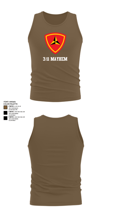 3/11 Mayhem 49305412 Tank Top - 19