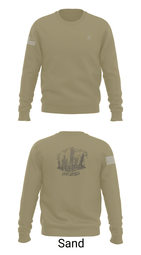 Crew Neck Sweatshirt, Cook County Sheriff’s Department, , Teamtime, Team time, sublimation, custom sports apparel, team uniforms, spirit wear, spiritwear, sports uniforms, custom shirts, team store, custom team store, fundraiser sports, apparel fundraiser