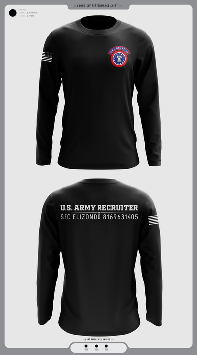 Recruiting 29189069 Long Sleeve Performance Shirt 1