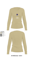 1-155th 38658910 Women's Long Sleeve V-neck Shirt - 78