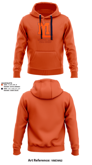 Hoodie, Mountain Lakes High School Field Hockey, Field Hockey, Teamtime, Team time, sublimation, custom sports apparel, team uniforms, spirit wear, spiritwear, sports uniforms, custom shirts, team store, custom team store, fundraiser sports, apparel fundraiser