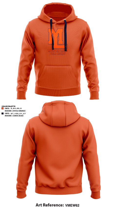 Hoodie, Mountain Lakes High School Field Hockey, Field Hockey, Teamtime, Team time, sublimation, custom sports apparel, team uniforms, spirit wear, spiritwear, sports uniforms, custom shirts, team store, custom team store, fundraiser sports, apparel fundraiser