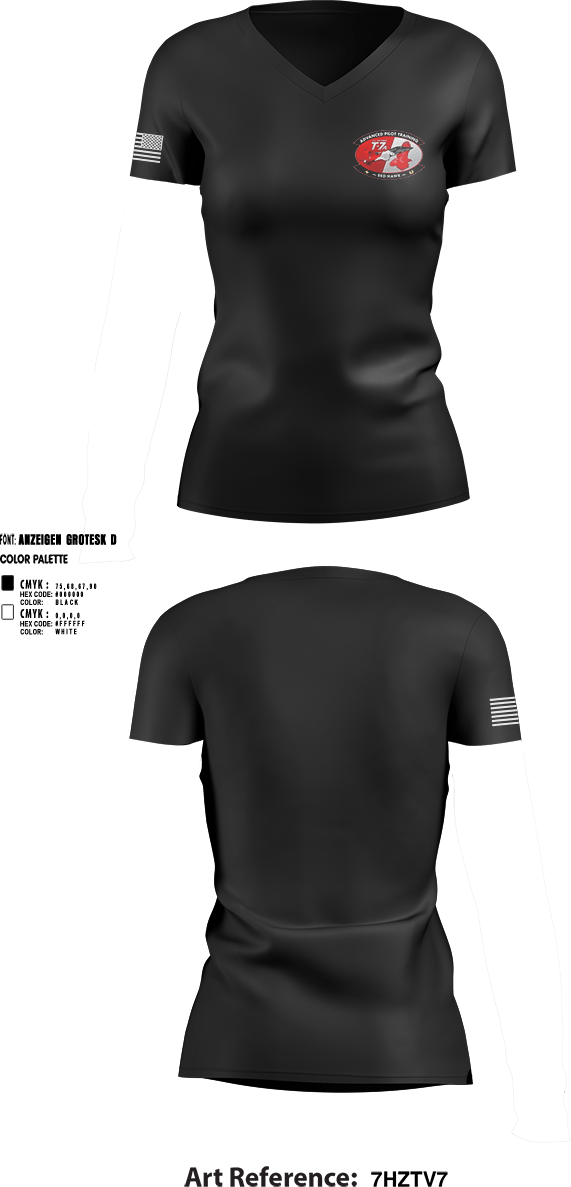 Womens Short Sleeve Vneck Shirt, 525 EMXS, Air Force, Teamtime, Team time, sublimation, custom sports apparel, team uniforms, spirit wear, spiritwear, sports uniforms, custom shirts, team store, custom team store, fundraiser sports, apparel fundraiser